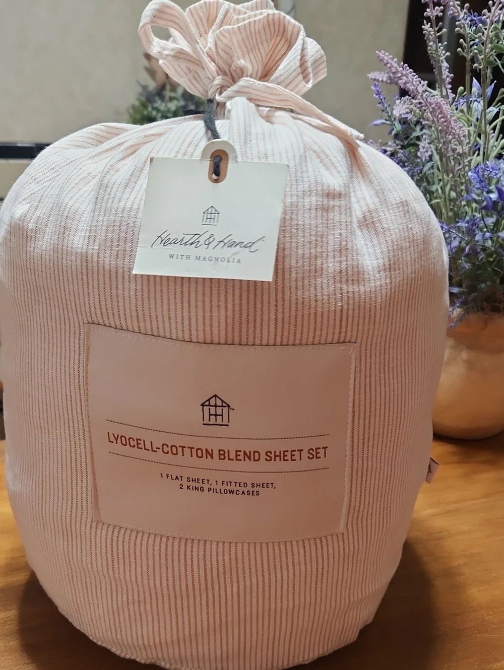 Lyocell Cotton Blend King Size Sheet Set - Picture 9 of 9